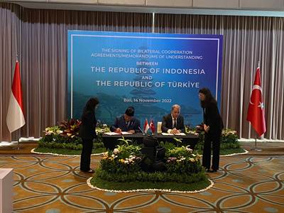 Millî Savunma Bakanı Hulusi Akar, Endonezya Savunma Bakanı Prabowo Subianto ile "Askerî Çerçeve Anlaşması" İmzaladı